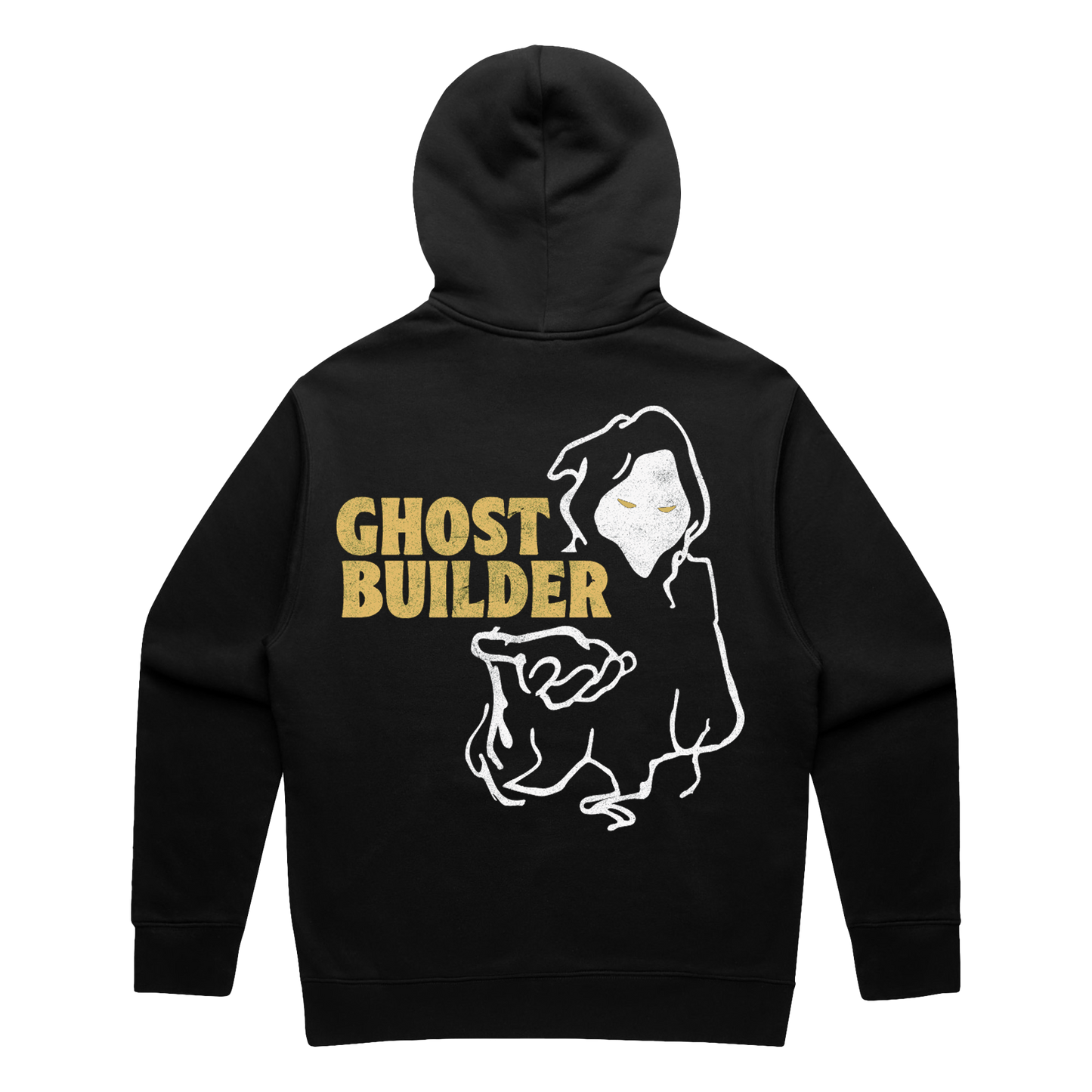 Ghost Builder | Just Relax Hoodie Black
