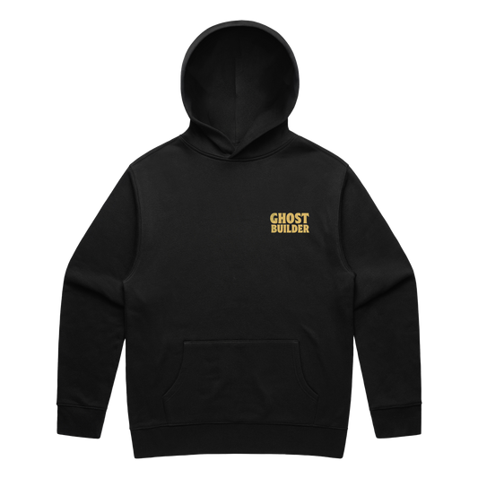 Ghost Builder | Just Relax Hoodie Black