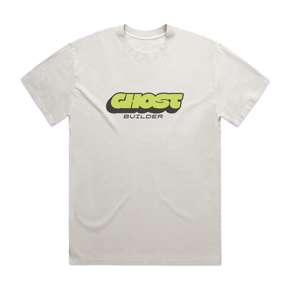 Ghost Builder | Core Heavy Weight T-Shirt Off White